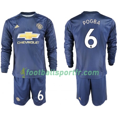Tenue Manchester United POGBA 6 Enfant Troisieme 2018-2019 Maillot de Foot ML Tenue Manchester United POGBA 6 Enfant Troisieme 2018-2019 Maillot de Foot ML